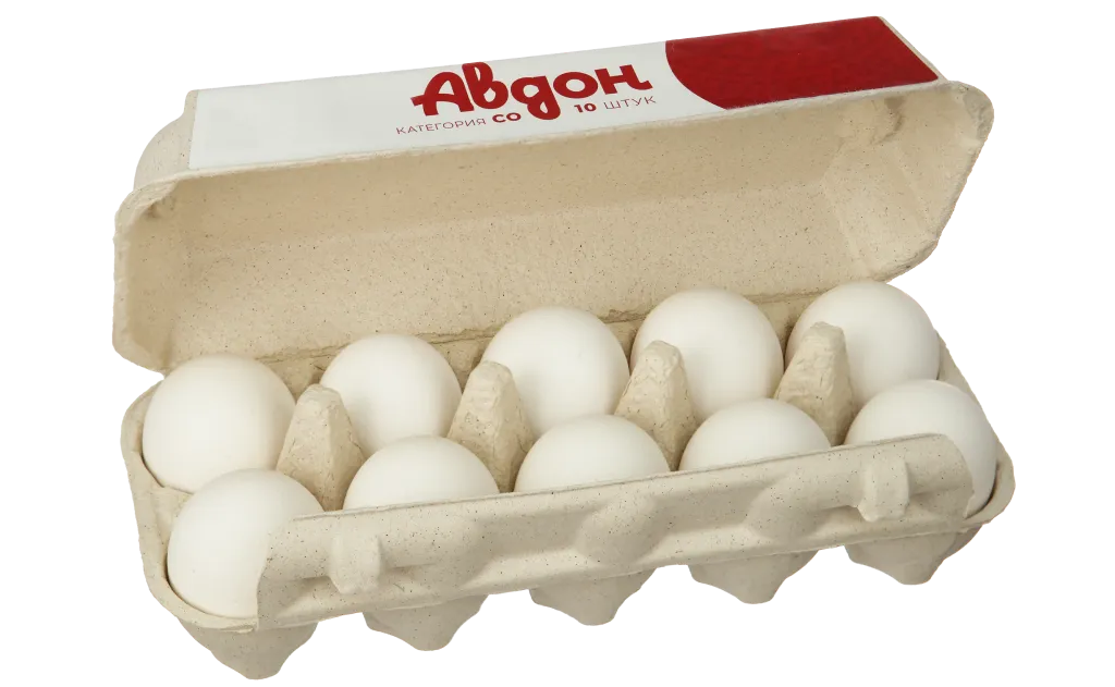 Яйцо куриное столовое СО «Авдон», 10 шт