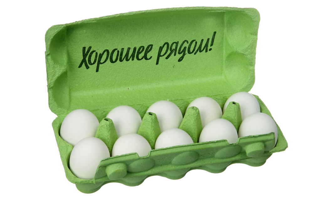 Яйцо куриное столовое С1 «Ешь хорошее», 10 шт