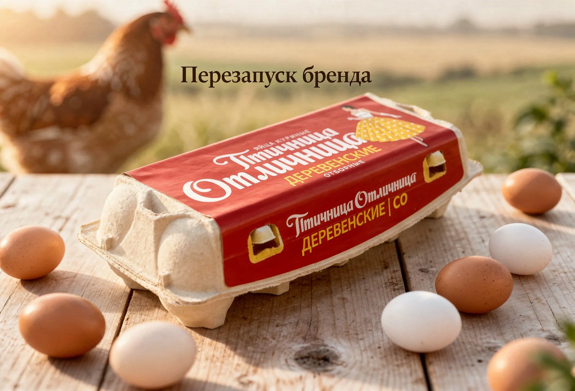 Перезапуск торговой марки яиц «Птичница-Отличница»